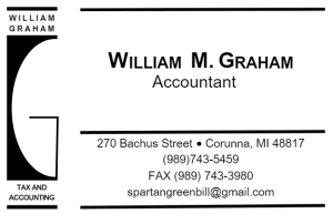 Sponsor Logo for Graham Accounting & Income Tax