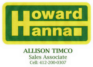 Sponsor Logo for Howard Hanna - Allison Timco