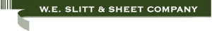 Sponsor Logo for W.E. Slitt & Sheet Company