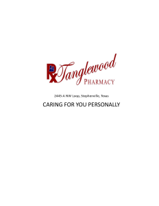 Sponsor Logo for Tanglewood Pharmacy