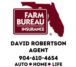 Sponsor Logo for Farm Bureau Insurance; David Robertson
