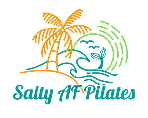 Logo for Salty AF Pilates