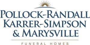 Sponsor Logo for Pollock-Randall, Karrer-Simpson, & Marysville Funeral Homes