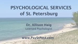 Sponsor Logo for Psychological Services of St. Petersburg