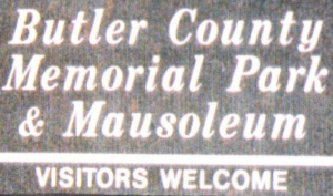 Sponsor Logo for Butler County Memorial Park, INC.
