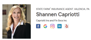 Sponsor Logo for Capriotti Insurance & Financial Services