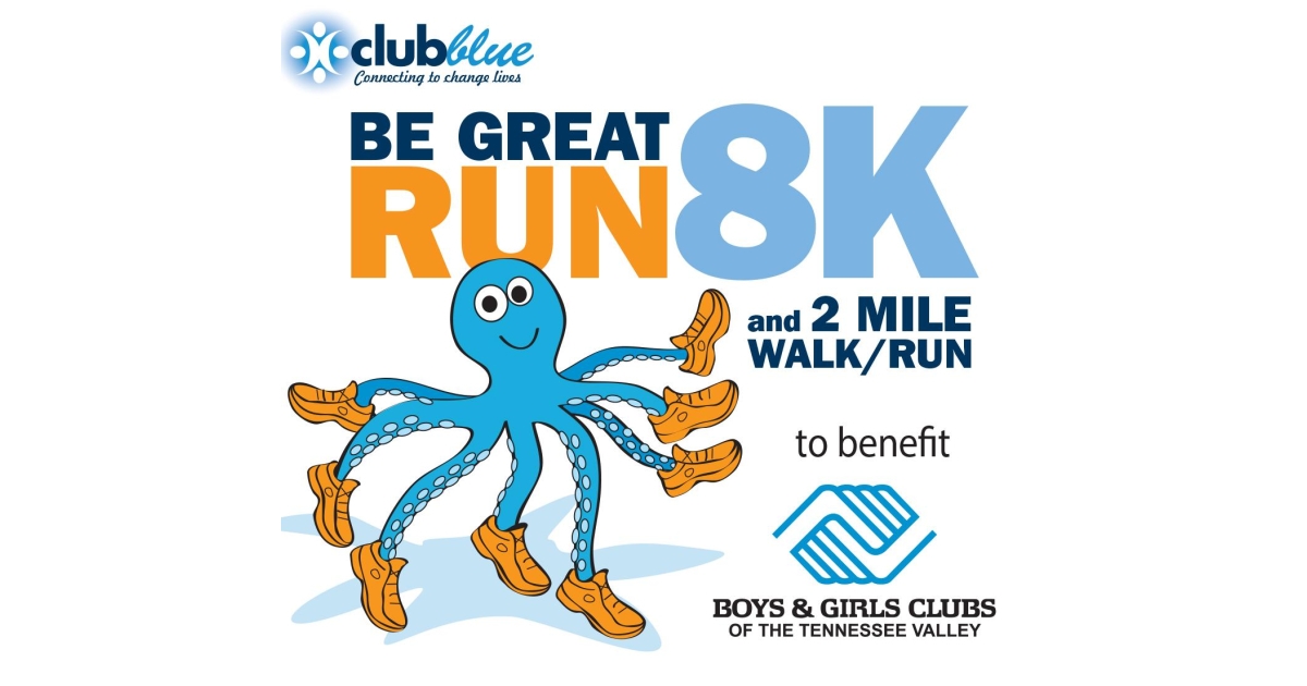 Be Great Run 8k and 2 mile run/walk