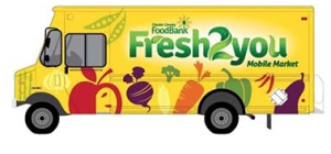 Sponsor Logo for Fresh 2 You Mobile Market by Chester County Food Bank