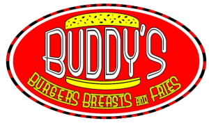 Sponsor Logo for Buddy's Burgers Breasts & Fries