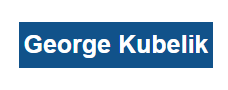 Sponsor Logo for George Kubelik