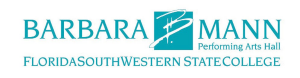 Sponsor Logo for Barbara B Mann Performing Arts Hall
