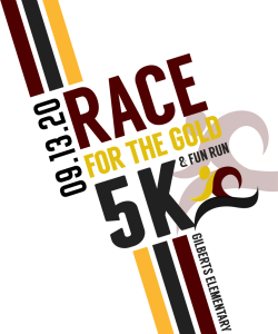 Race for the Gold 5K & 1 Mile Fun Run/Walk home