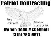 Sponsor Logo for Patriot Contracting