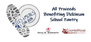 Miles for Meals - Dickinson School Pantry