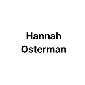 Sponsor Logo for Hannah Osterman