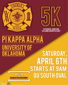 Pi Kappa Alpha 1st Annual 5K Run/Walk home