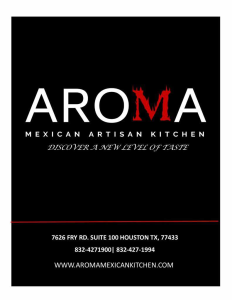 Sponsor Logo for Aroma Mexican Artisan Kitchen