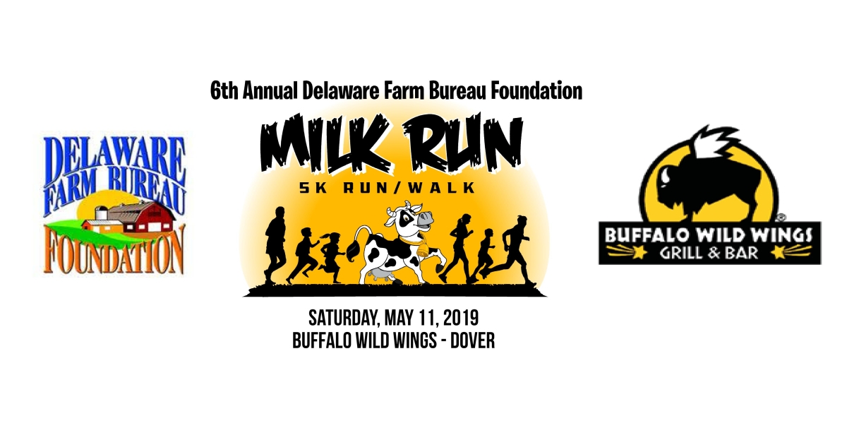 Milk Run 5K Run/Walk Delaware Farm Bureau Foundation