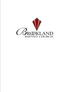 Sponsor Logo for Brookland Baptist Church