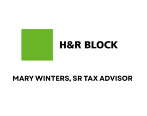 Sponsor Logo for Mary Winters, Sr. Tax Advisor H&R Block