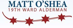 Sponsor Logo for Matt O'Shea 19th Ward Alderman