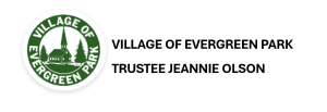 Sponsor Logo for Evergreen Park Village Trustee Jeannie Olson
