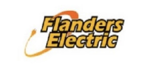 Sponsor Logo for Flanders Electric Sponsoring Oxford Hills Vikings Cheer Team