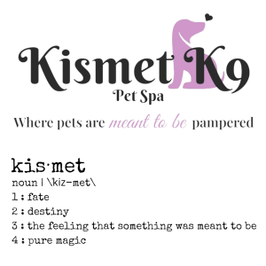 Logo for Kismet  K9 Pet Spa