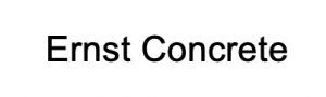 Sponsor Logo for Ernst Concrete