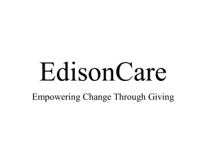 Sponsor Logo for Edison Cares