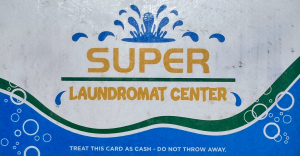 Logo for Super Laundromat Center