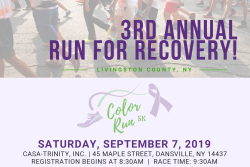 Casa Trinity S Run4recovery Color Run Walk 5k