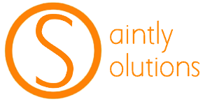 Logo for Saintly