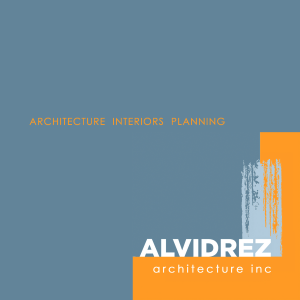 Sponsor Logo for ALVIDREZ architecture inc.