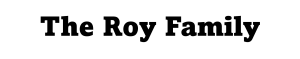 Sponsor Logo for Roy Family