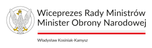 Sponsors and partner Logo for Minister Obrony Narodowej