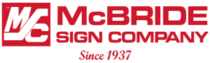Sponsor Logo for McBride Sign Company