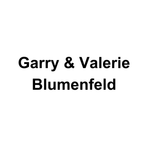 Sponsor Logo for Garry & Valerie Blumenfeld