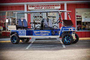 Sponsor Logo for Thoroughbred Golf Carts