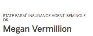 Sponsor Logo for Megan Vermillion State Farm