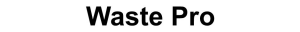 Logo for Waste Pro