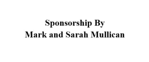 Sponsor Logo for Mark and Sarah Mullican