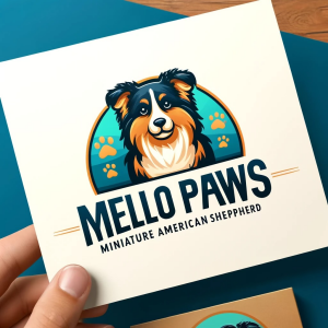 Sponsor Logo for Mello Paws Miniature American Shepherds