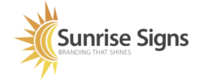 Sponsor Logo for Sunrise Signs