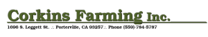Sponsor Logo for Corkins Farming, Inc.
