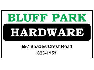Sponsor Logo for Bluff Park Hardware