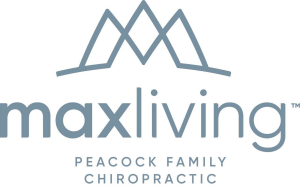 Sponsor Logo for Peacock Family Chiropractic, MaxLiving