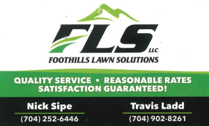 Sponsor Logo for Foothills Lawn Solutions
