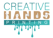 Logo for Creative hands Printing