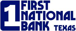 Community Partner Logo for FIRST NATIONAL BANK TEXAS